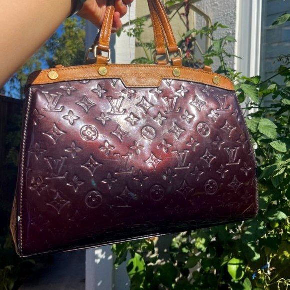 Louis Vuitton Handbags - Louis Vuitton purple Brea MM Amarante Bordeaux Vernis